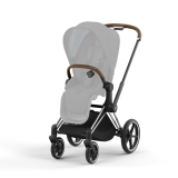 Cybex Priam Πλαίσιο Με Σκληρό Κομμάτι Θέσης Chrome Brown | chrome