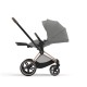 Cybex Priam Πακέτο Kαθίσματος Mirage Grey | dark grey