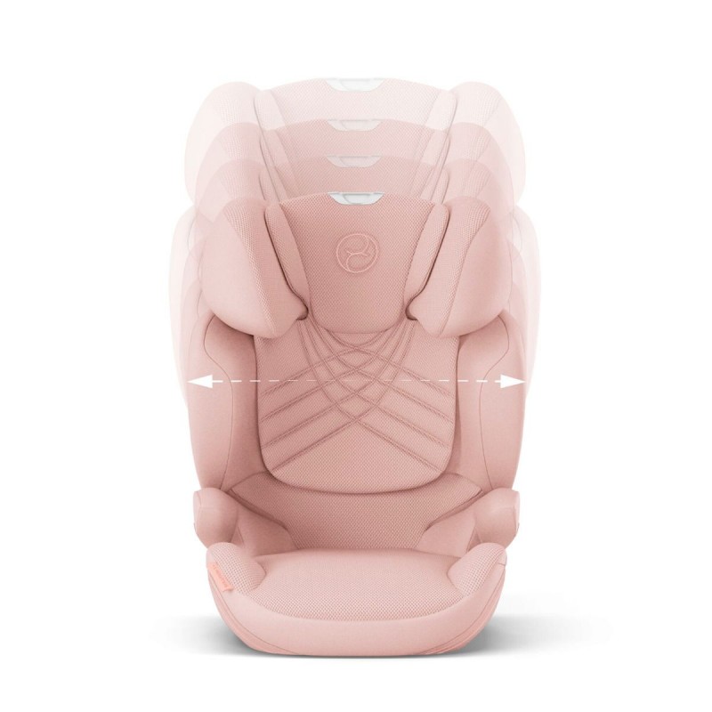 Cybex Solution T i-Fix Plus Κάθισμα Αυτοκινήτου 100-150cm Peach Pink| light pink Με Δώρο Λευκό Καλοκαιρινό Κάλυμμα 521002062