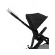 Cybex Gazelle S Blk Moon Black Βρεφικό Καρότσι για δίδυμα