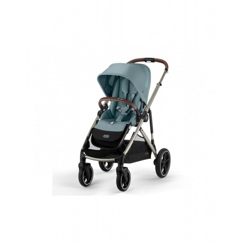 Cybex Gazelle S TPE Sky Blue Βρεφικό Καρότσι για δίδυμα