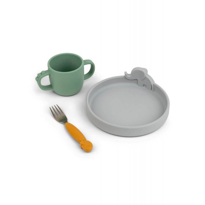 Done By Deer Colour Mix Παιδικό Σετ Φαγητού 