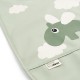 Done by Deer Σαλιάρα με βέλκρο Happy clouds Green
