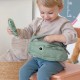 Done by Deer τσάντα πλάτης Quilted cross-over kids bag Croco Green