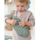 Done by Deer τσάντα πλάτης  Quilted cross-over kids bag Croco rosa