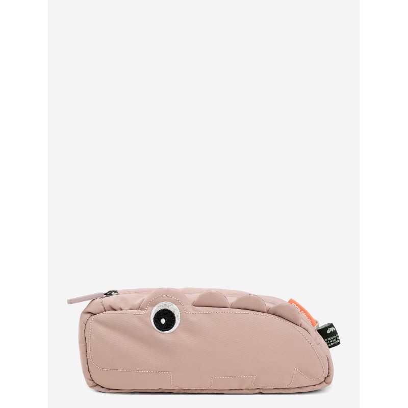 Done by Deer τσάντα πλάτης  Quilted cross-over kids bag Croco rosa