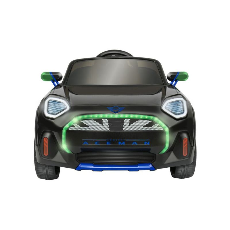 eSpidko Mini Aceman Ηλεκτρικό Αυτοκίνητο Με Μπαταρία Λιθίου 12V Για 3+ Ετών Black