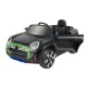 eSpidko Mini Aceman Ηλεκτρικό Αυτοκίνητο Με Μπαταρία Λιθίου 12V Για 3+ Ετών Black