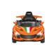 eSpidko Auto Sportiva Ηλεκτρικό Αυτοκίνητο Με Μπαταρία Λιθίου 12V Για 3+ Ετών Orange