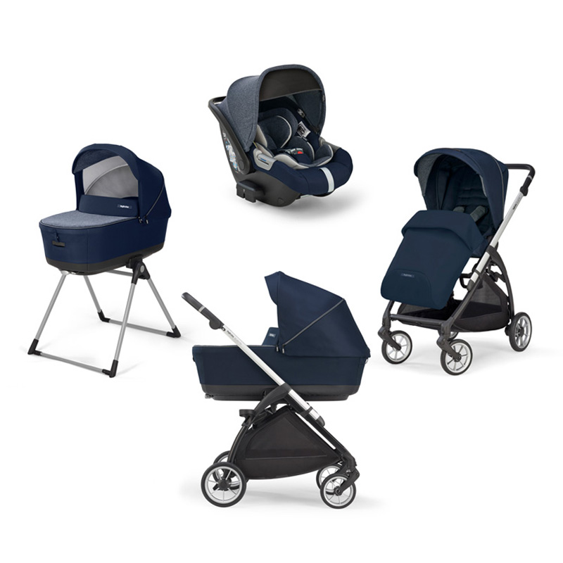 Inglesina Electa Full Kit System με Darwin Soho Blue/Silver Black