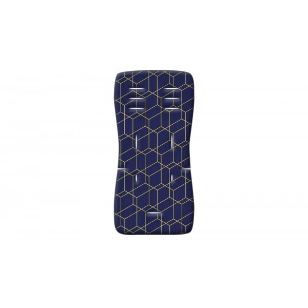 Grecostrom Στρωματάκι Καροτσιού Memory Foam Honey Comb Blue