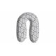 Grecostrom Comfort Μαξιλάρι Θηλασμού 3 σε 1 Honey Comb Grey