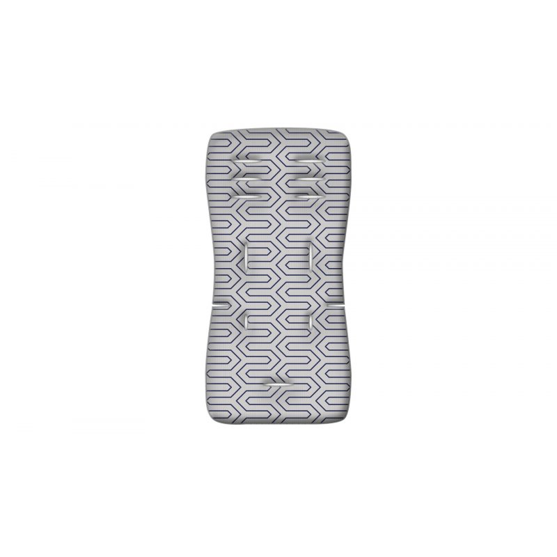 Grecostrom στρωματάκι καροτσιού 3D fiber maze (B) grey