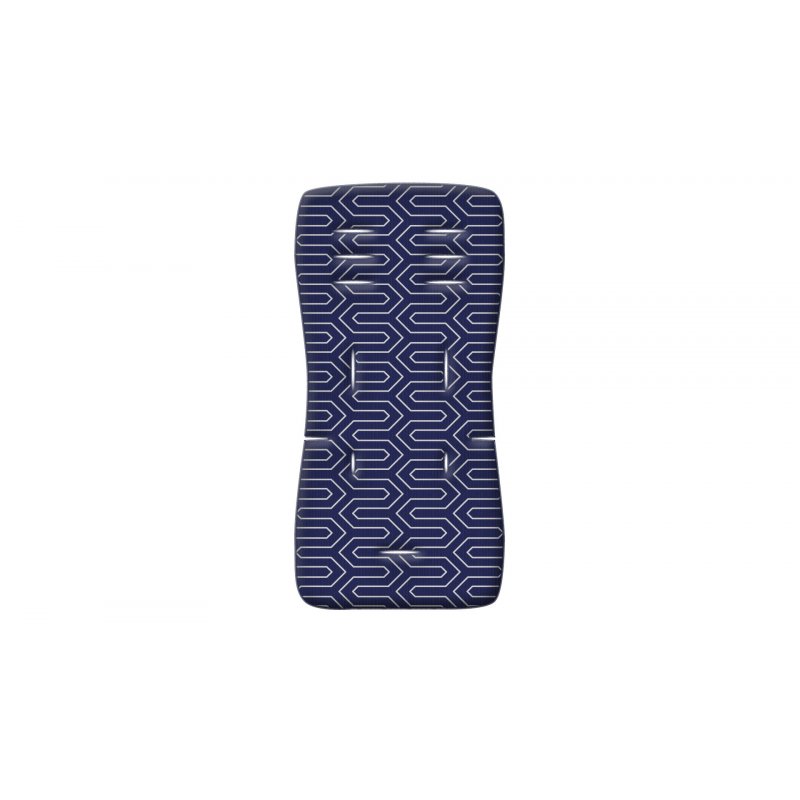 Grecostrom στρωματάκι καροτσιού 3D fiber maze (B) blue 