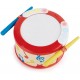 Hape Early Melodies Ξύλινο Τύμπανο Learn With Lights Drum