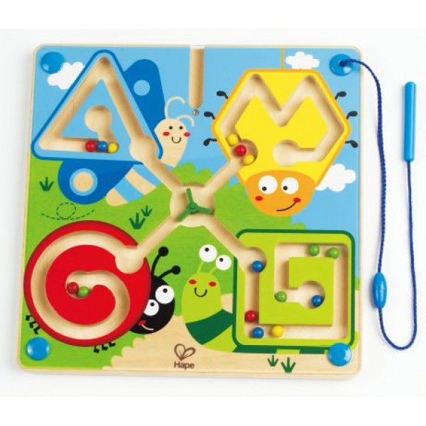 Hape Totally Amazing Ξύλινο Παιχνίδι Με Μπίλιες Best Bugs