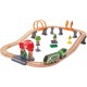 Hape Railway Ξύλινο Solar Power Circuit Τρένο Set