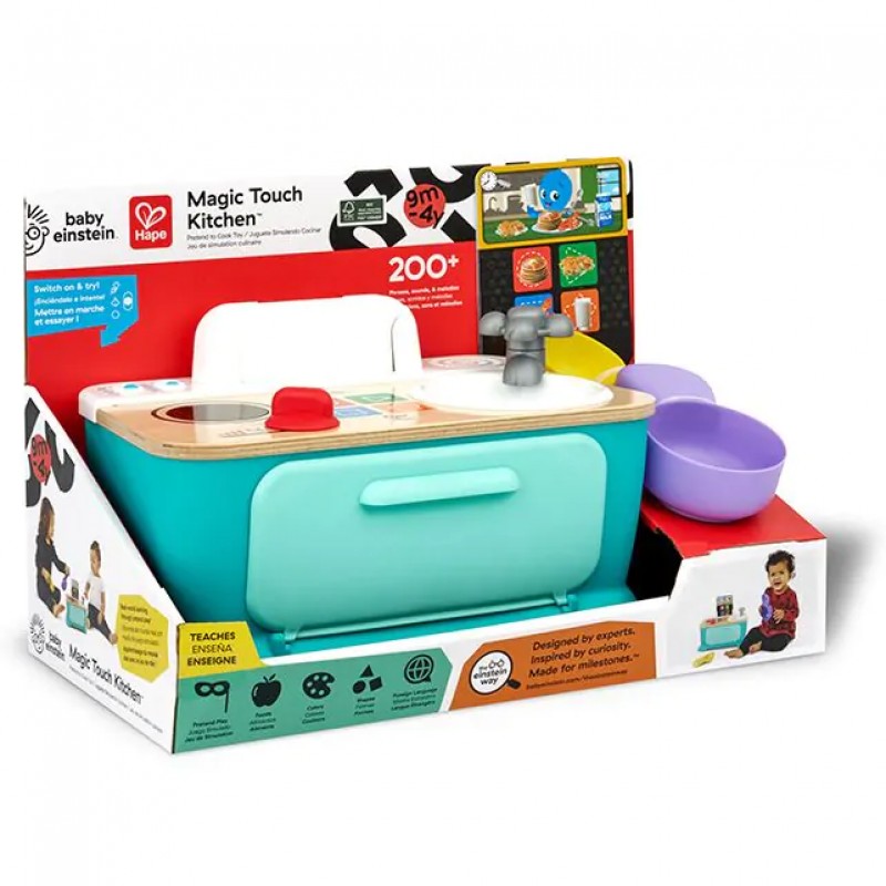 Hape Kids II Ξύλινο Magic Touch Κουζίνα 