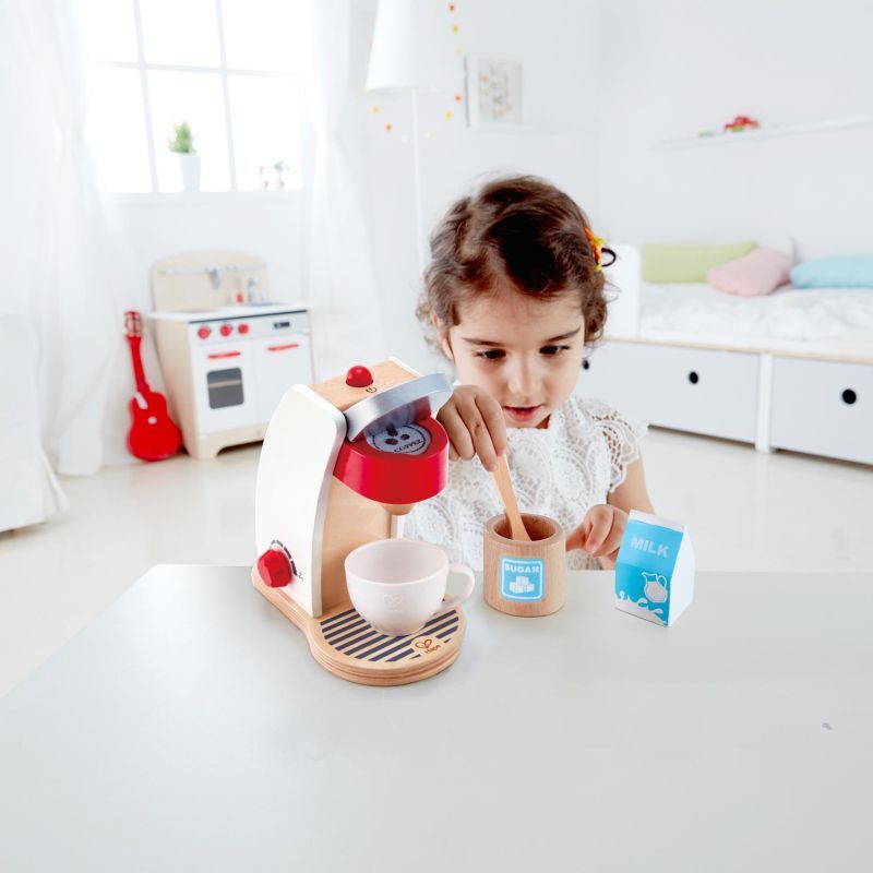 Hape Playfully Delicious Ξύλινη Καφετιέρα με Αξεσουάρ