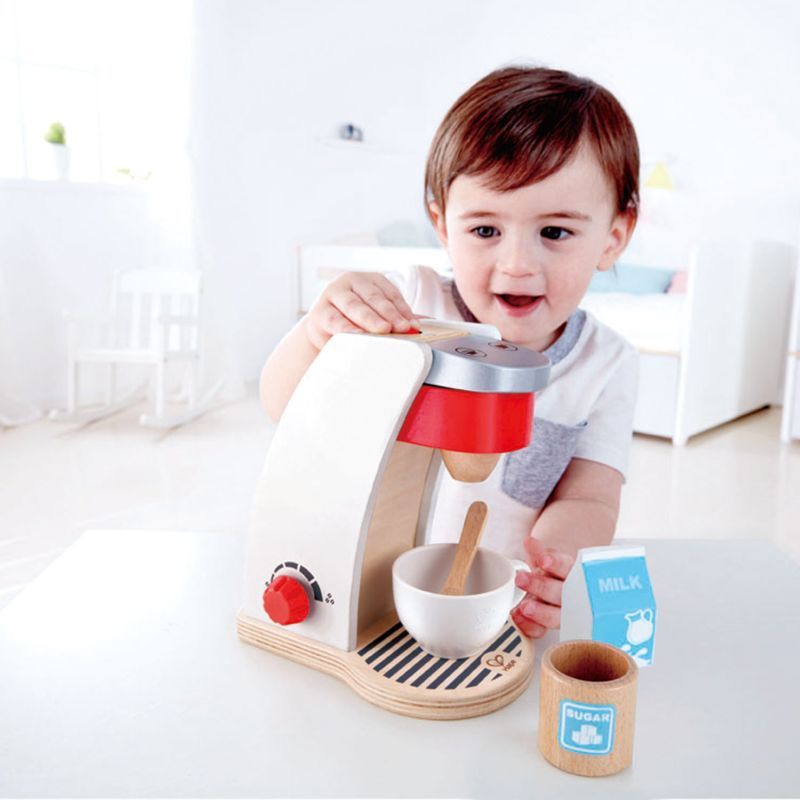 Hape Playfully Delicious Ξύλινη Καφετιέρα με Αξεσουάρ