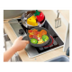 Hape Kitchen with fun fan stove Κουζίνα Με Ρεαλιστικό Φούρνο Με Φώτα και Ήχους - 12 Τεμ
