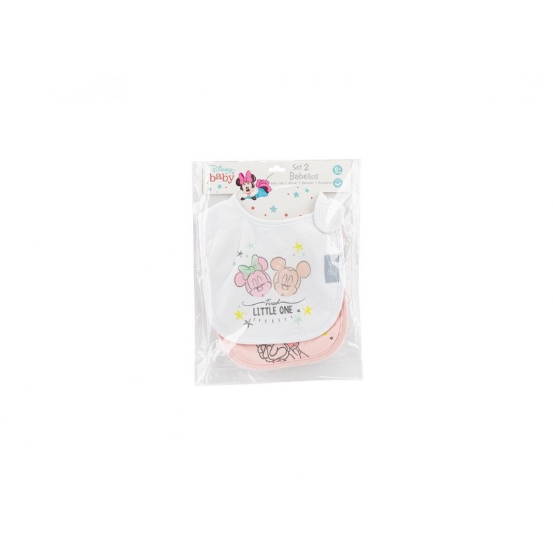 Interbaby σαλιάρα με velcro σετ 2 τεμαχίων Minnie 2