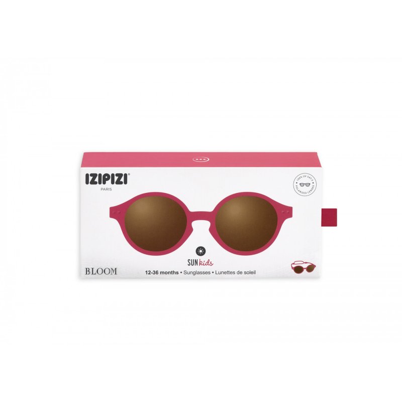 IziPizi Sun Kids Bloom Γυαλιά Ηλίου Candy Pink 9-36m