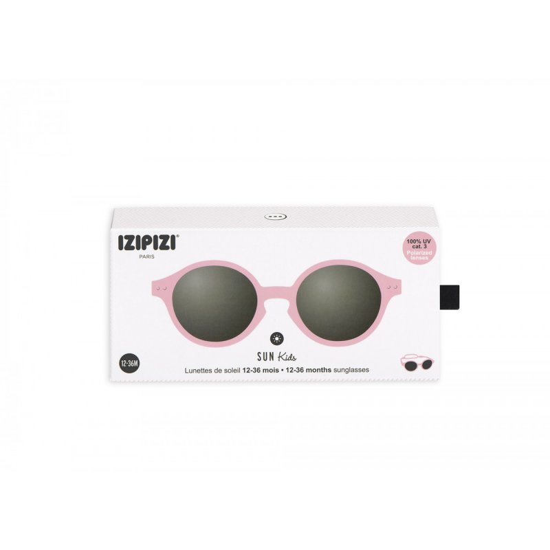 IziPizi Sun Kids Γυαλιά Ηλίου Για 9-36 Μηνών Pastel Pink