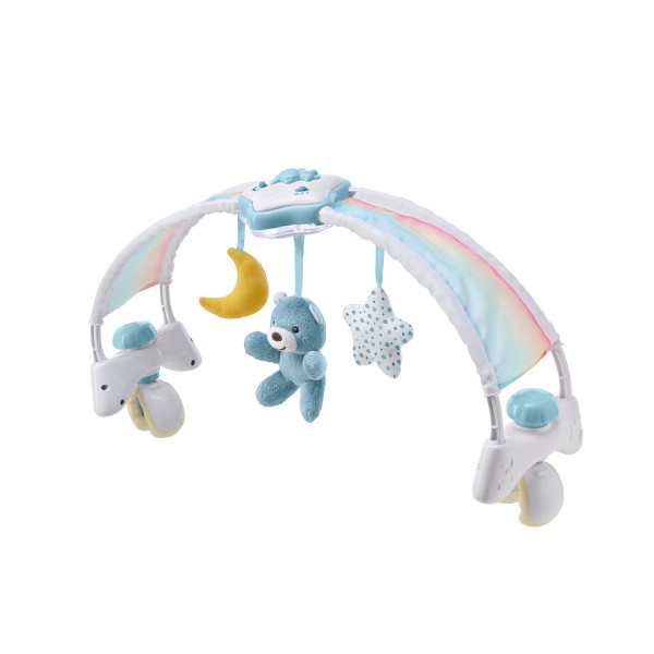 Chicco Κρεμαστό παιχνίδι κούνιας Rainbow Sky Blue