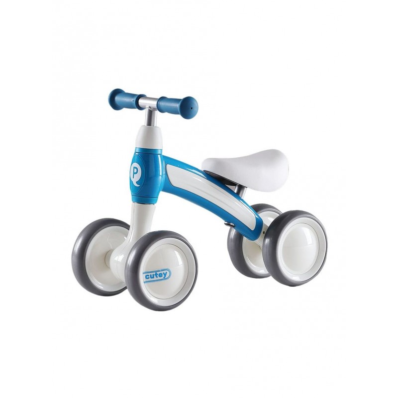 QPlay Cutey Ποδήλατο Ισορροπία Περπατούρα Μπλε