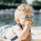 KI ET LA Sunglasses  OURSON 2-4 years old Almond Green