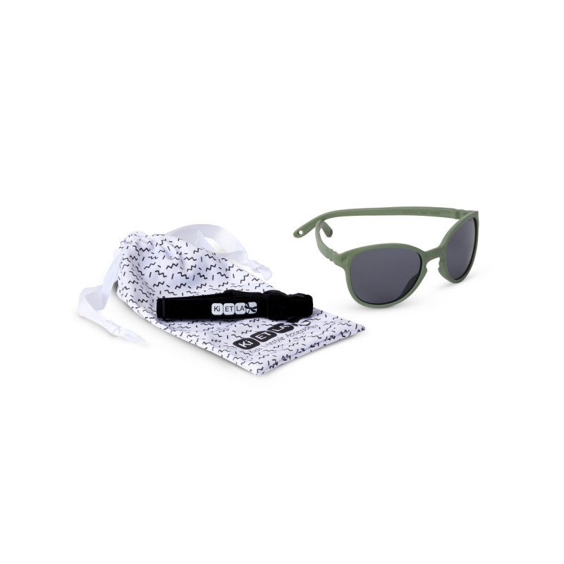 KiETLA WaZZ Wayfarer Γυαλιά Ηλίου Για 2-4 Ετών Kaki