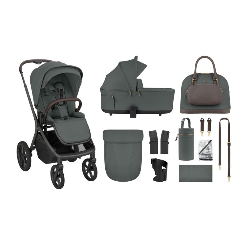 Kikkaboo Goya Platinum Σύστημα Μεταφοράς 2-Σε-1 Olive