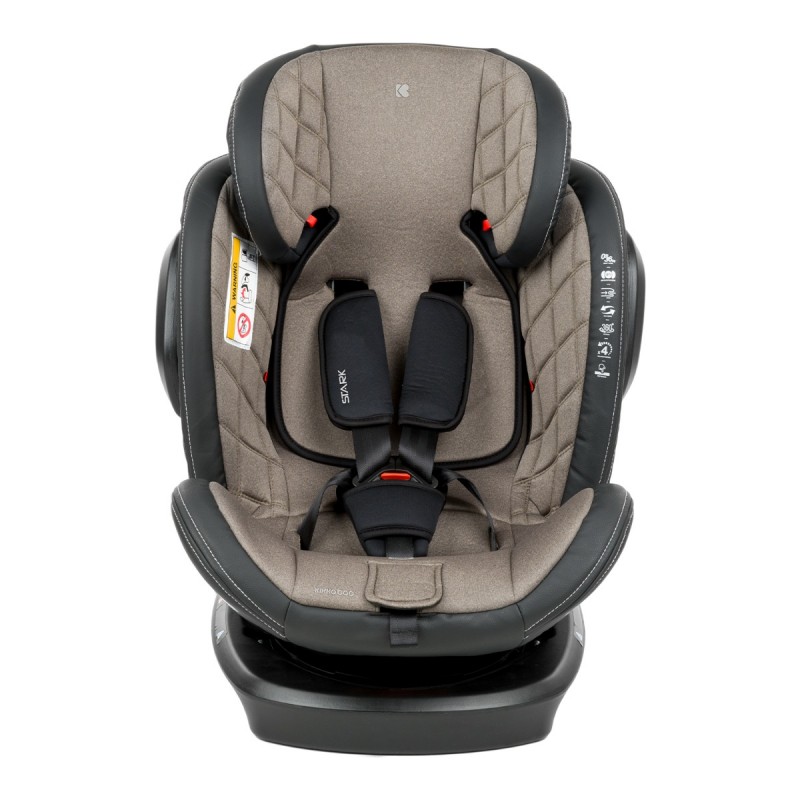 Kikkaboo Παιδικό Κάθισμα Αυτοκινήτου Stark ISOFIX Beige 0-36Kg 