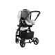 Kikkaboo Stroller 3 in 1 Madrid Light  Grey