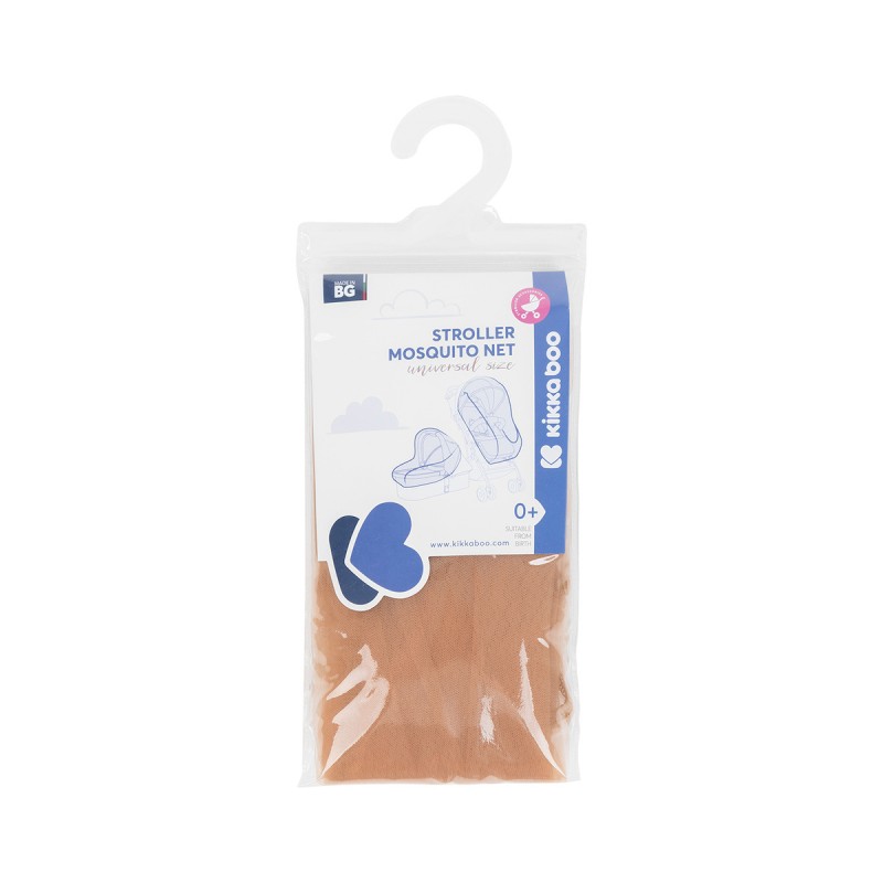 Kikkaboo Κουνουπιέρα για καρότσι Μπεζ