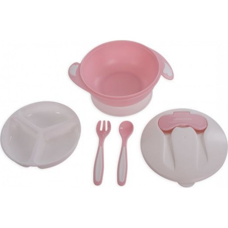 Kikkaboo Μπολ 4 σε 1 Ροζ