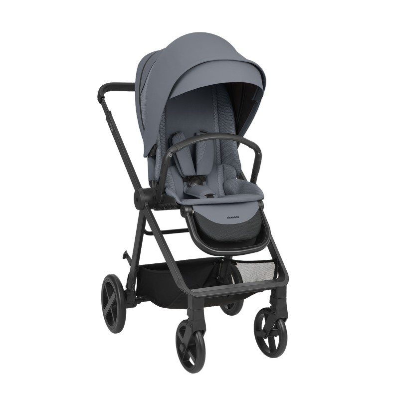 Kikkaboo Stroller 3in1 with carrycot Mia Grey 2026