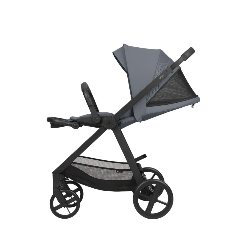 Kikkaboo Stroller 3in1 with carrycot Mia Grey 2026
