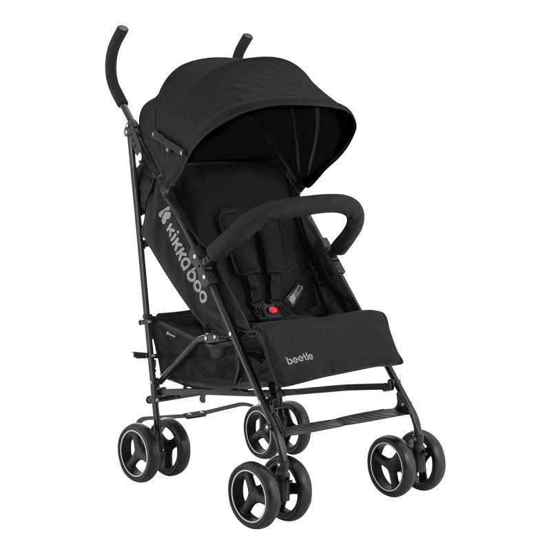 Kikkaboo Καρότσι Περιπάτου Beetle Μαύρο 2023