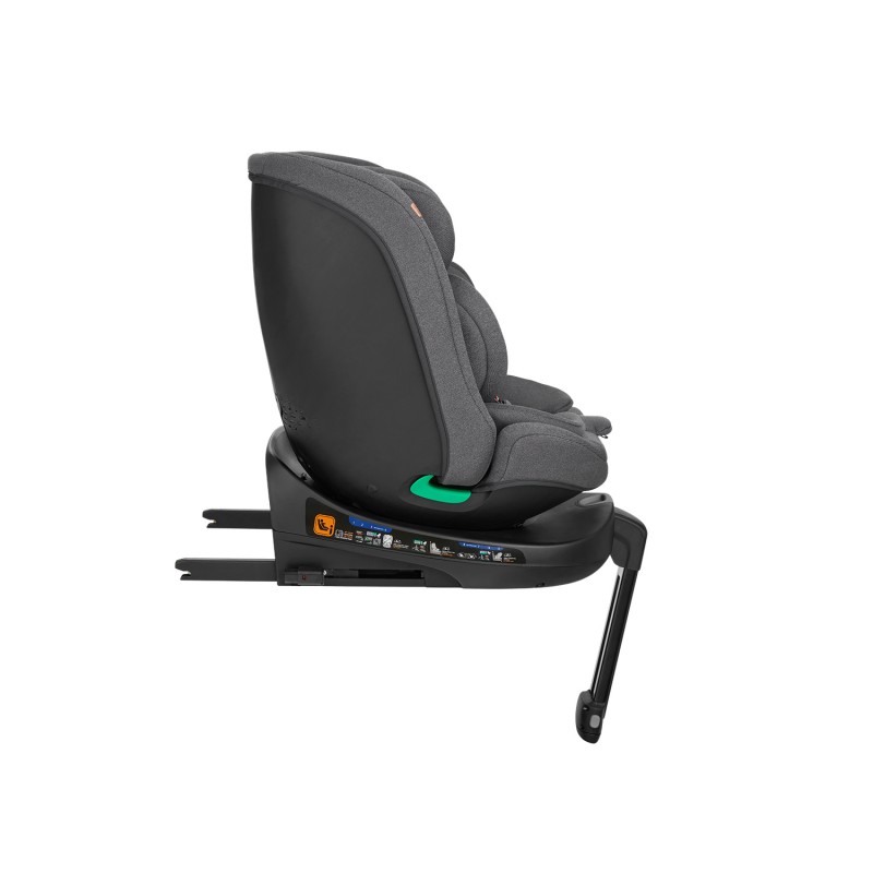 Kikkaboo Κάθισμα αυτοκινήτου 40–150 εκ i-Secure i-SIZE Σκούρο Γκρι