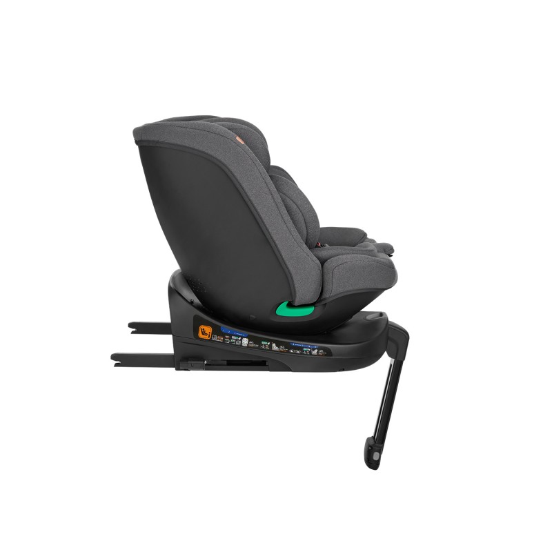 Kikkaboo Κάθισμα αυτοκινήτου 40–150 εκ i-Secure i-SIZE Σκούρο Γκρι