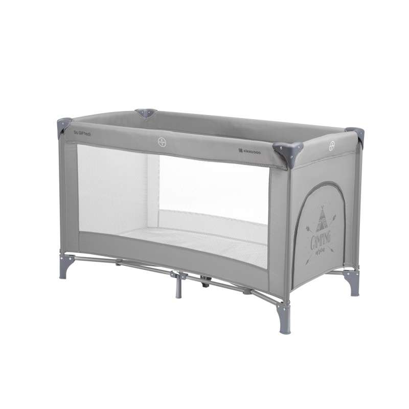 Kikkaboo Baby cot 1 level So Gifted Grey 2023