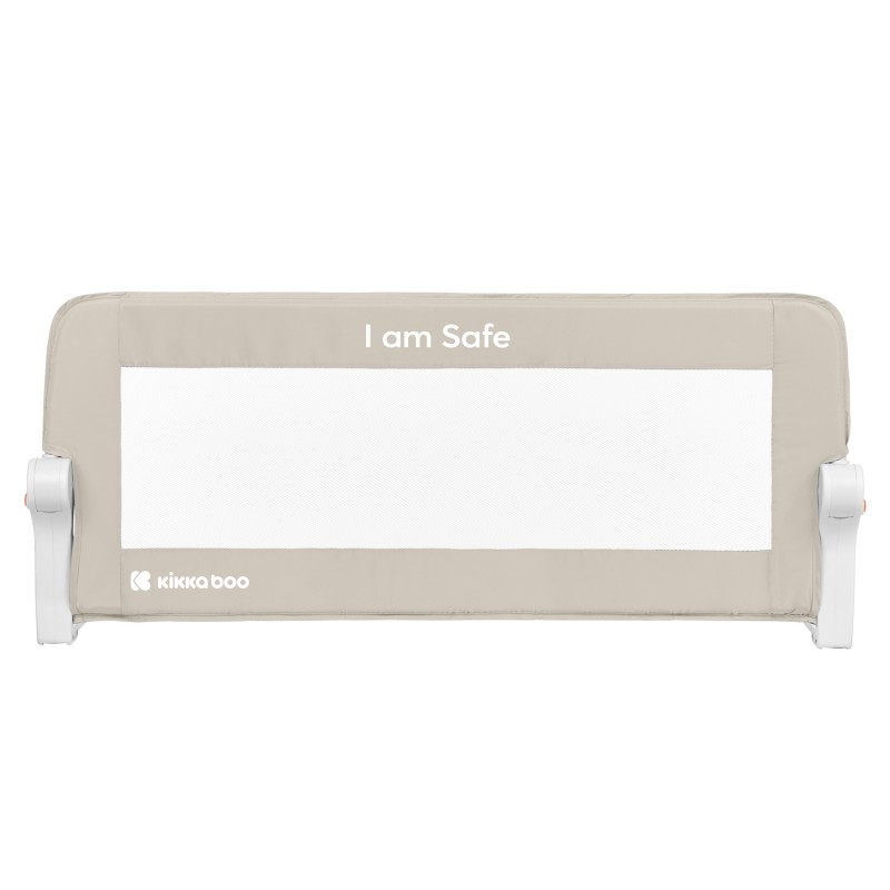 Kikkaboo Προστατευτική μπάρα κρεβατιού I am safe 102cm Μπεζ