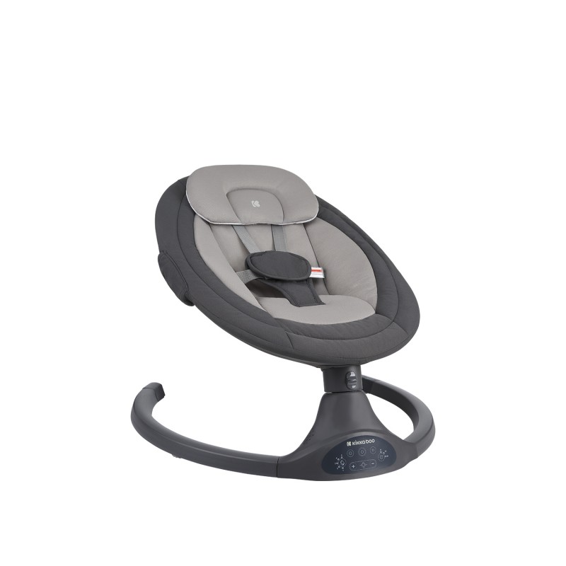 Kikkaboo Ηλεκτρική κούνια πλευρικής κίνησης Codie Σκούρο Γκρι 2025