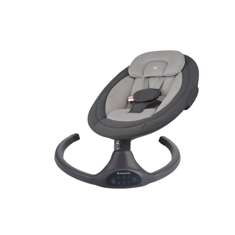 Kikkaboo Ηλεκτρική κούνια πλευρικής κίνησης Codie Σκούρο Γκρι 2025