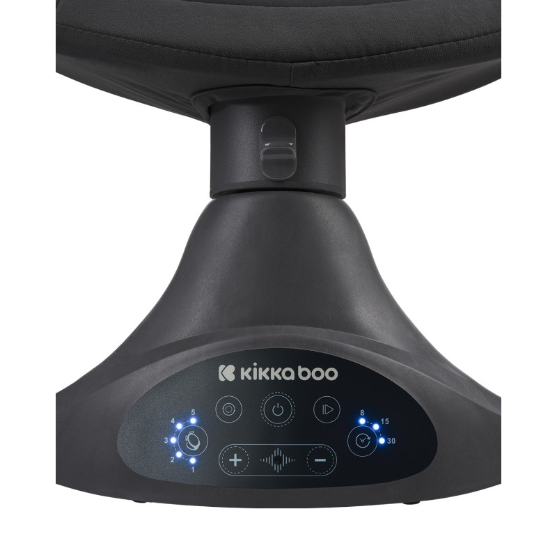 Kikkaboo Ηλεκτρική κούνια πλευρικής κίνησης Codie Σκούρο Γκρι 2025