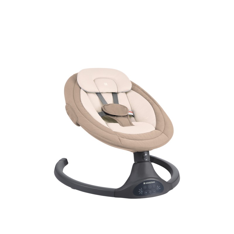 Kikkaboo Ηλεκτρική κούνια πλευρικής κίνησης Codie Μπεζ 2025