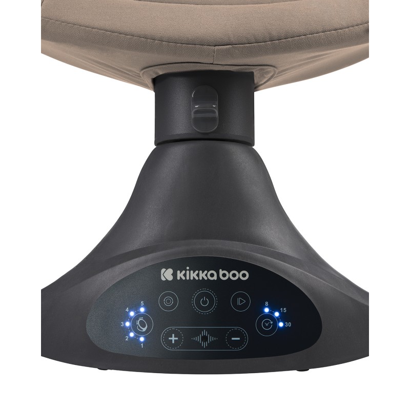 Kikkaboo Ηλεκτρική κούνια πλευρικής κίνησης Codie Μπεζ 2025