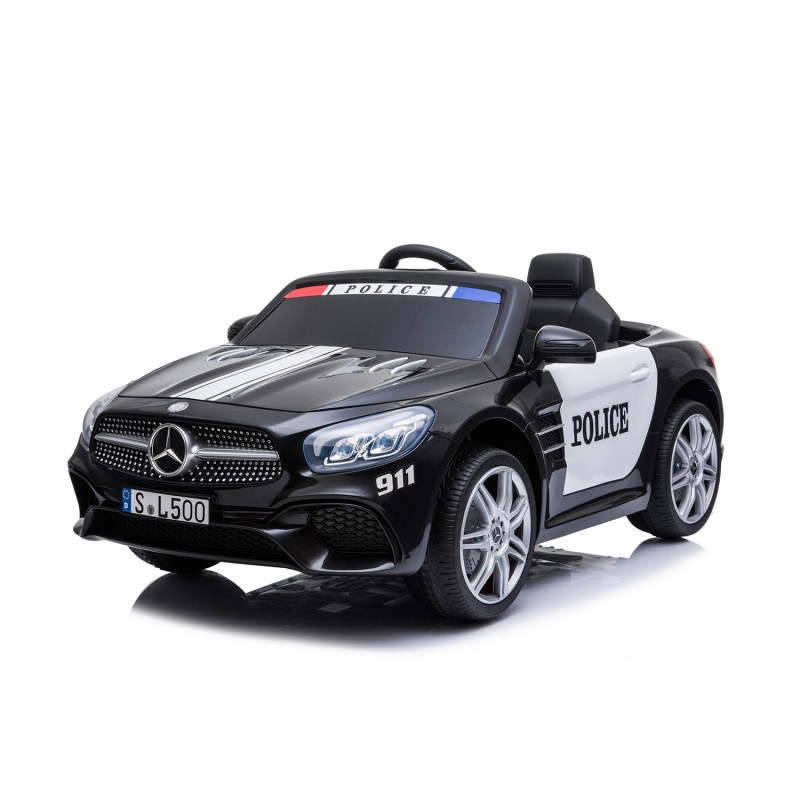 Kikkaboo Επαναφορτιζόμενο αυτοκινητάκι Licensed Mercedes Benz SL500 Αστυνομία Μαύρο